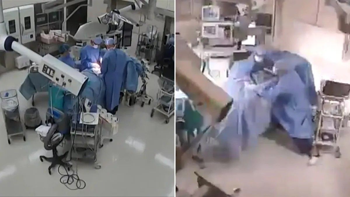 Dokter di Jepang Lindungi Pasien Operasi saat Gempa M 68