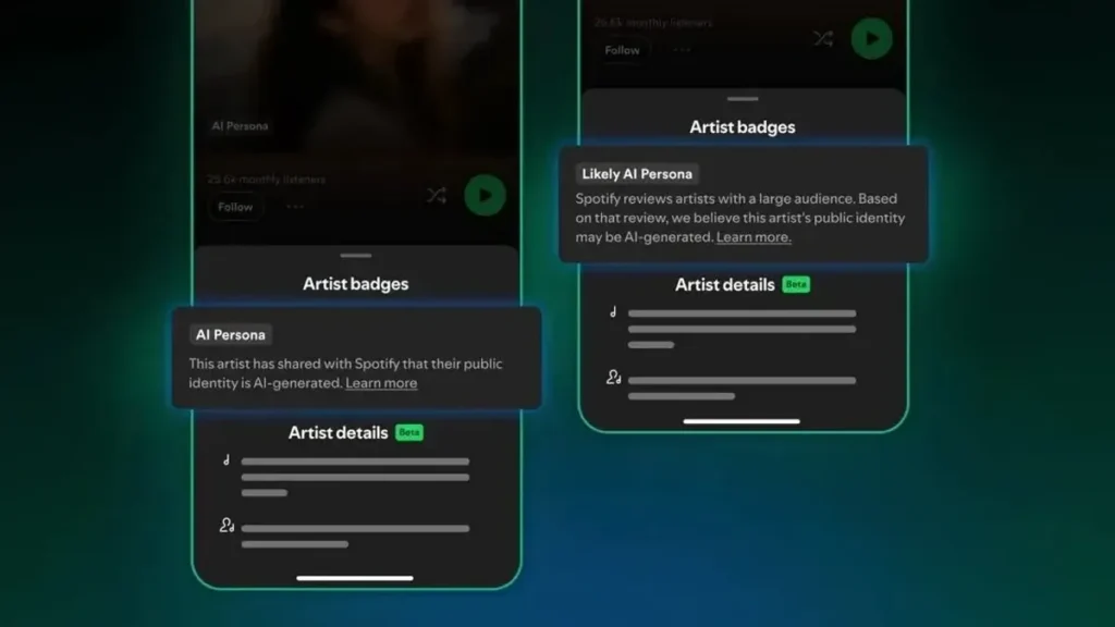 Spotify Labeli Profil Artis AI dan Batasi Rekomendasi Lagu