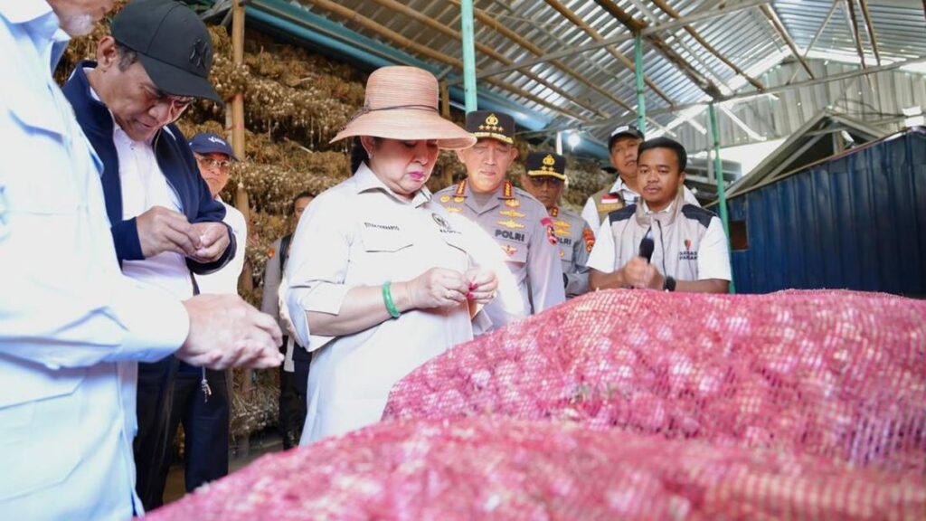 Polri dan Kementan Perkuat Swasembada Bawang Putih di Lombok Timur