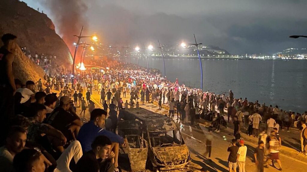 Migran di Ceuta Pilih Kembali ke Maroko Usai Hadapi Kelaparan