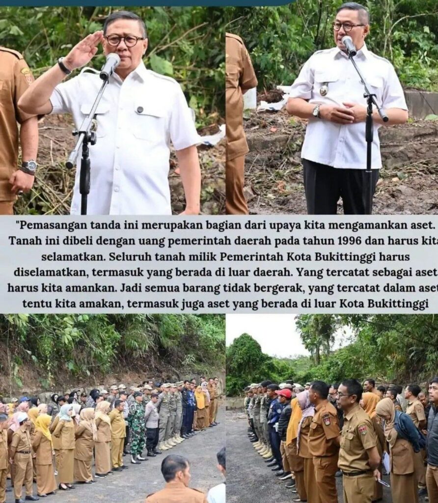 Pemkot Bukittinggi Amankan Aset di Kabupaten Agam untuk Masa Depan