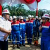 Menteri LH Tinjau Pemulihan Lahan Terkontaminasi Minyak di Riau