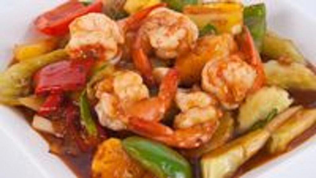 Resep Udang Saus Asam Manis ala Warung Seafood Tendaan