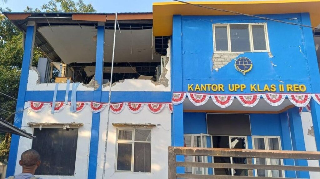 Gempa M 7 NTT Rusak Fasilitas Pelabuhan dan Bandara Komodo