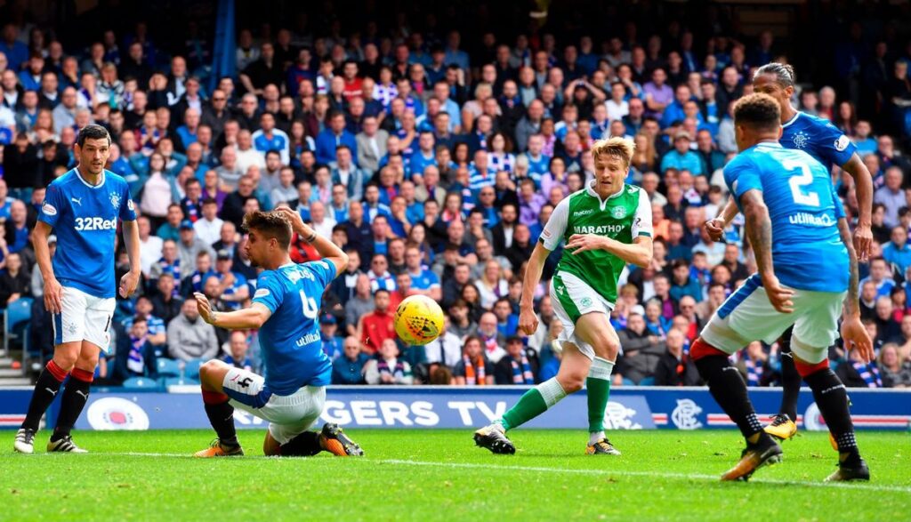 Hibernian Kalahkan Rangers 2-1 di Stadion Ibrox