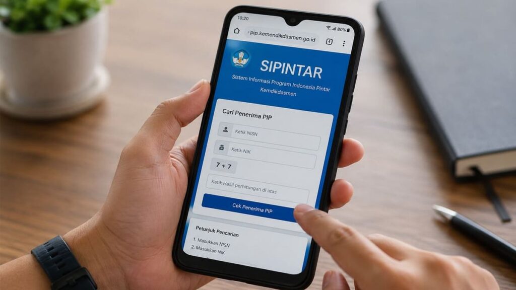 Cek Bantuan PIP Sekolah 2026 Cair Hingga Rp1,8 Juta Cuma Pakai HP