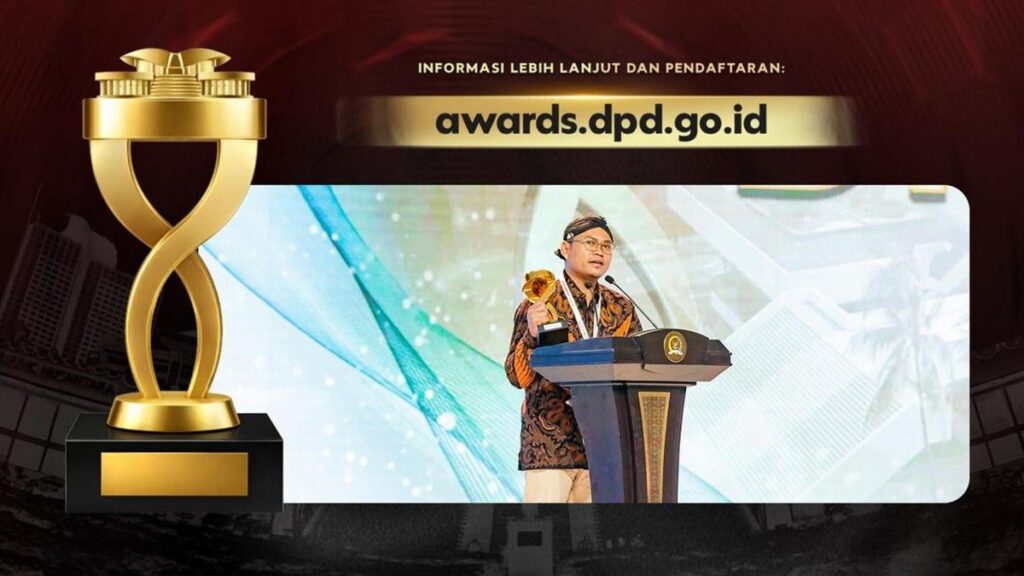 DPD RI Buka Pendaftaran Awards 2026 untuk Apresiasi Tokoh Inspiratif Daerah