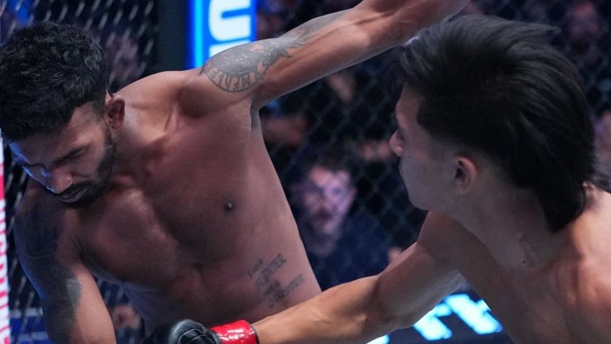 Dana White Resmi Kontrak Bilal Hasan Usai Menang TKO di DWCS