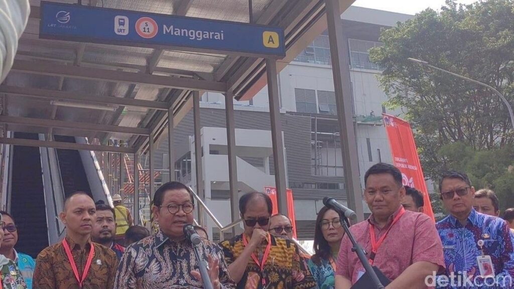 Pramono Anung Targetkan LRT Jakarta Kelapa Gading Manggarai Beroperasi Agustus 2026