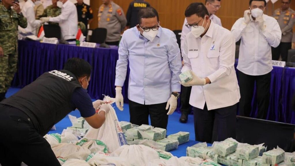 BPOM Musnahkan 1,3 Ton Ketamin Ilegal di Batam