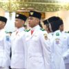 Sang Merah Putih diturunkan di Istana Merdeka 16.00 WIB