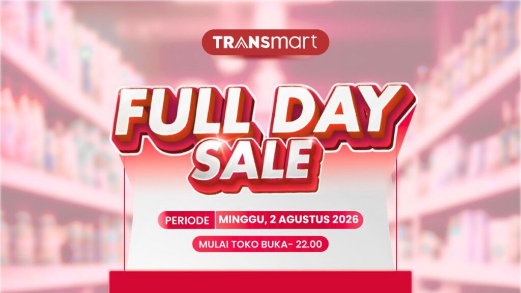 Transmart Gelar Full Day Sale 2 Agustus 2026 Diskon hingga 50 Plus 20 Persen