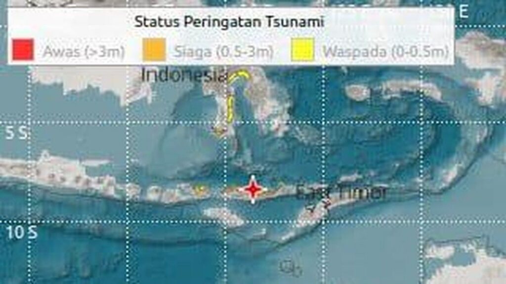 PLN Pulihkan Sistem Listrik Pascagempa di Laut Flores NTT