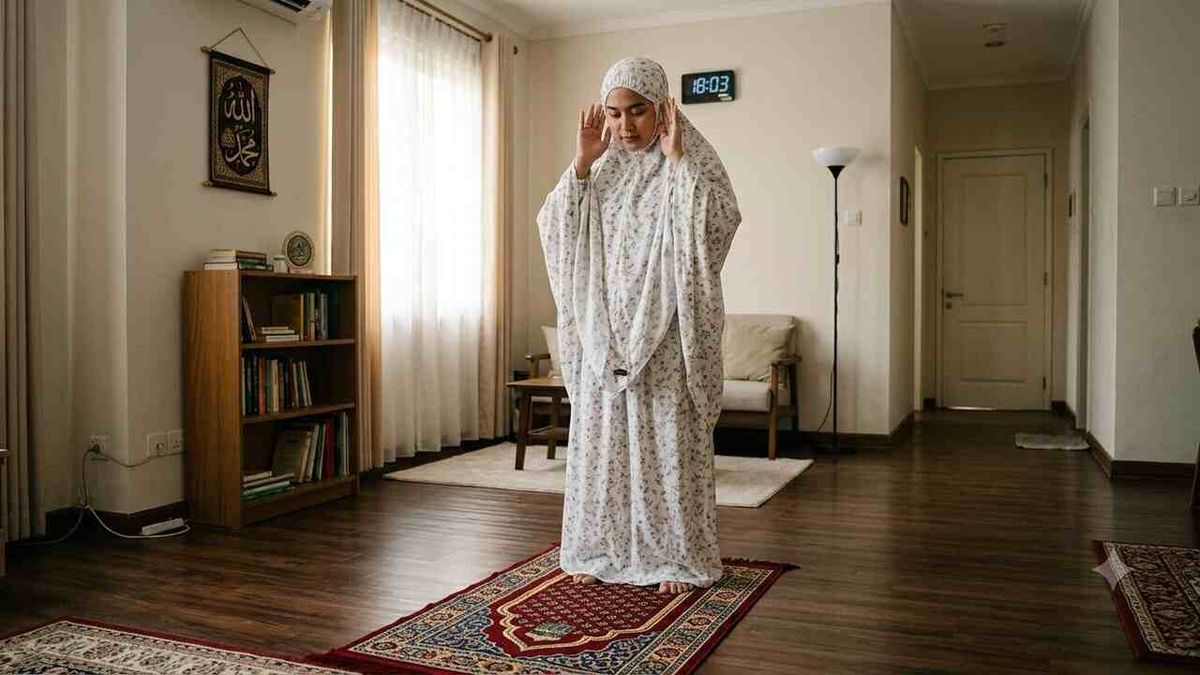 Umat Islam Palembang Menjalankan Sholat Wajib 9 Agustus 2026