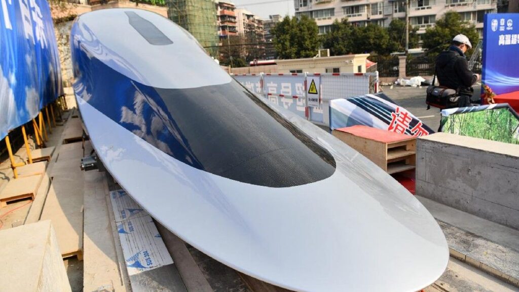 Kereta Maglev Eksperimental China Catat Rekor Kecepatan 800 Km per Jam