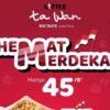 Delapan restoran gelar promo makanan dan minuman 17 Agustus