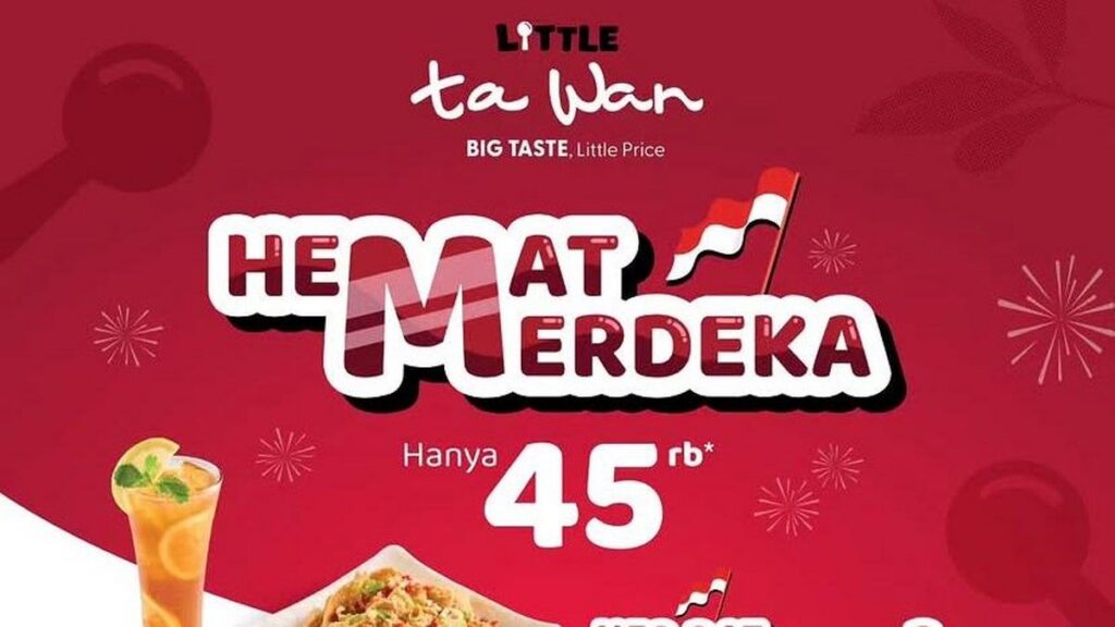 Delapan restoran gelar promo makanan dan minuman 17 Agustus