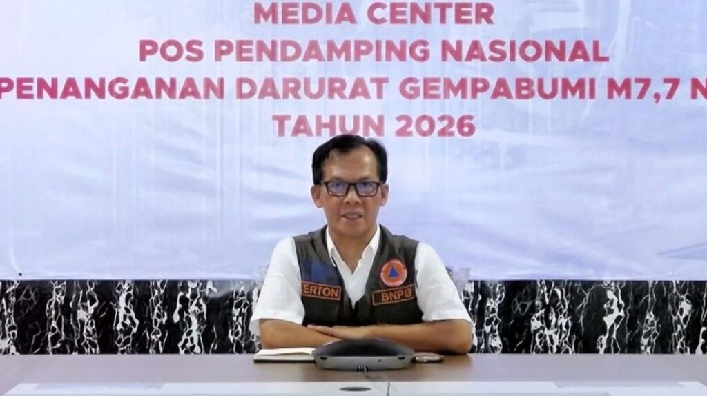 BNPB Laporkan Kenaikan Korban dan Pengungsi Gempa M 7,7 di NTT