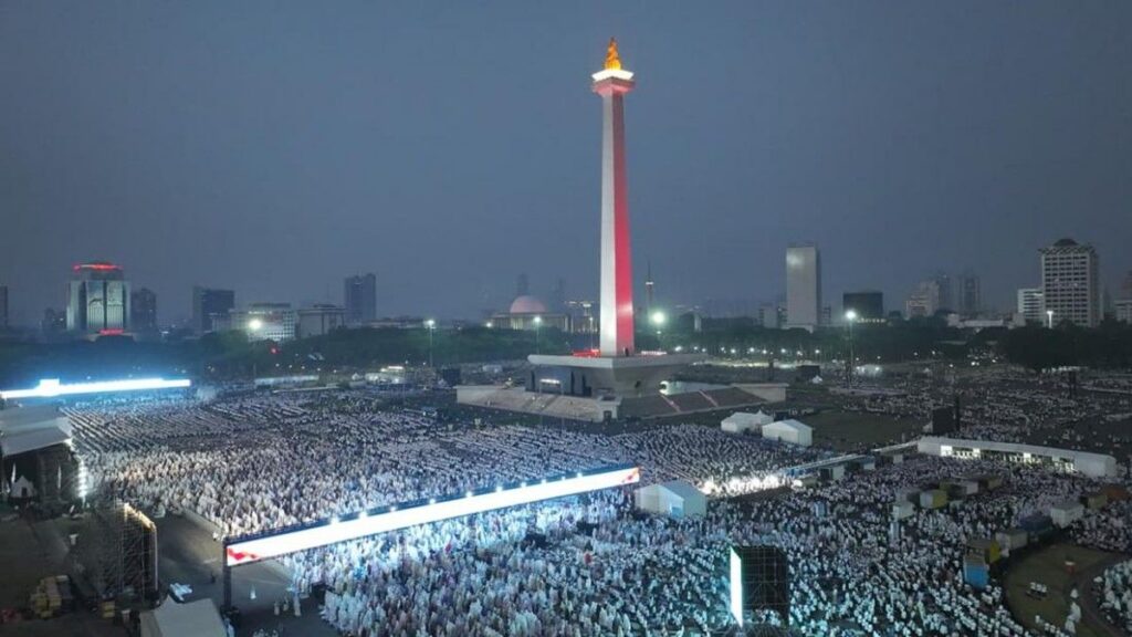 Menteri Agama Tekankan Kerukunan sebagai Modal Pembangunan di Monas