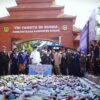 Polres Bogor Musnahkan Jutaan Obat Keras dan Belasan Ribu Botol Miras