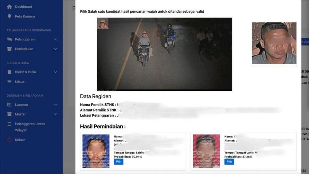 Korlantas Polri Perkuat Tilang Elektronik dengan Teknologi Pengenalan Wajah