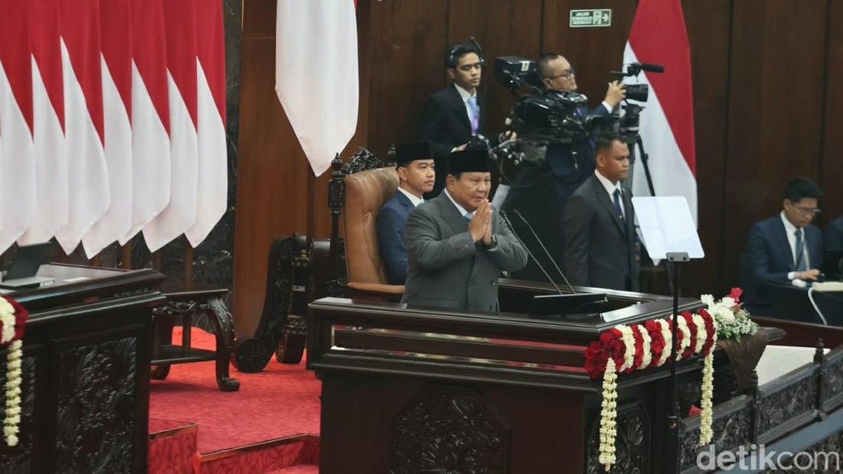 Prabowo Subianto Sampaikan Capaian Program Kerja Pemerintah