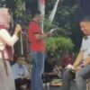 Warga Sekarkurung Gresik Gelar Lomba Ngomel Bojo Saat Pertandingan Agustusan