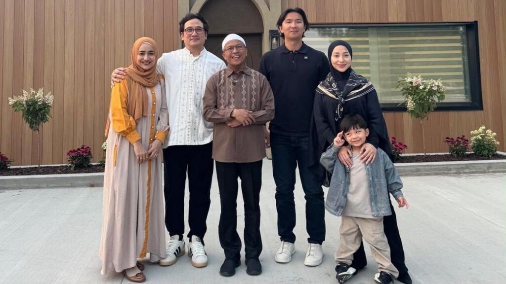 Nikita Willy dan Indra Priawan Hadiri Peresmian Masjid di Kanada