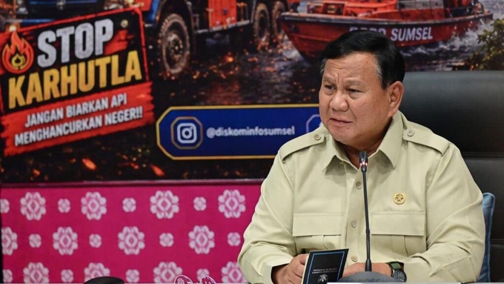 Presiden Prabowo Tegaskan El Nino Terkuat Terjadi di Banyak Negara