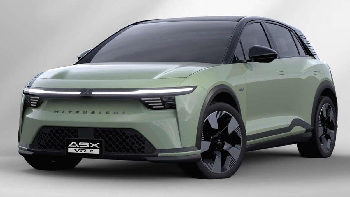 Mitsubishi Siapkan SUV Listrik ASX VR-e Hasil Kolaborasi dengan Foxconn