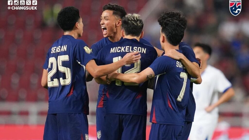 Thailand Kuasai Puncak Klasemen Grup B Piala AFF 2026