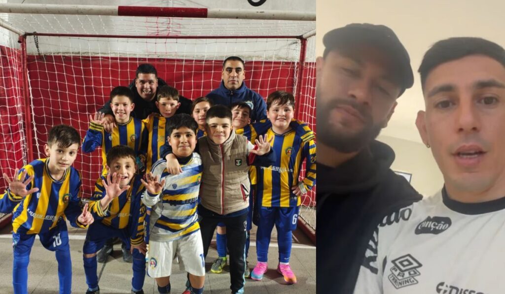 Neymar Beri Dukungan untuk Tim Sepak Bola Anak Los Studs
