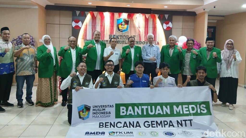 UMI Kirim Tim Medis dan Logistik untuk Korban Gempa NTT