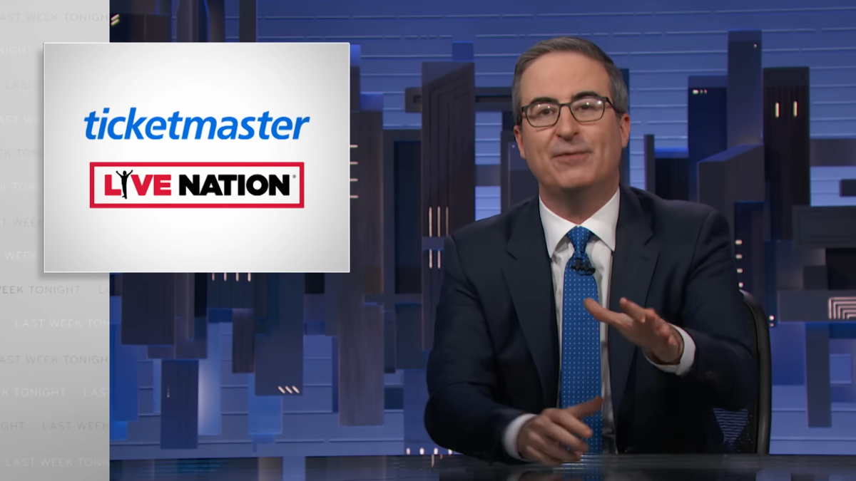 John Oliver Gunakan Ticketmaster untuk Tur Komedi 2026