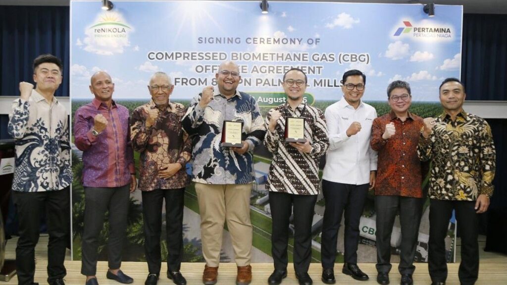PT RPE dan PTGN Teken Kerjasama Jual Beli Gas Biometana