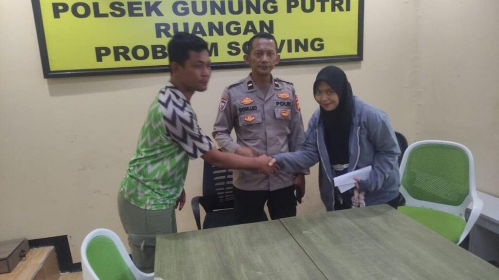 Polsek Gunung Putri Mediasi Dugaan Pencurian Motor di Kota Wisata