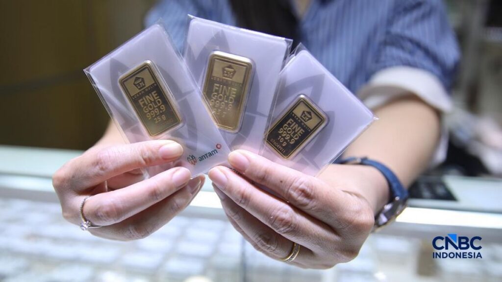 Harga Emas Antam Turun Rp20.000 per Gram Pada 1 Agustus 2026