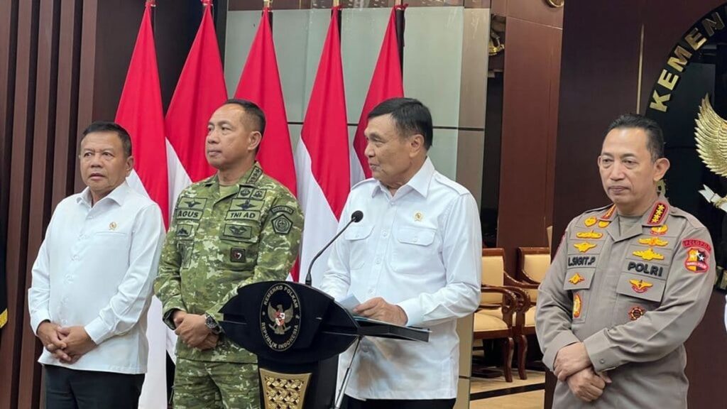 Menko Polkam Pastikan Video Unjuk Rasa Besar di Medsos Rekaman Lama