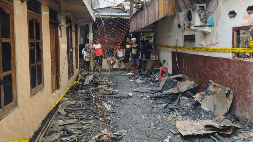 Kebakaran Hanguskan Permukiman Paseban Jakarta Pusat 120 Warga Mengungsi