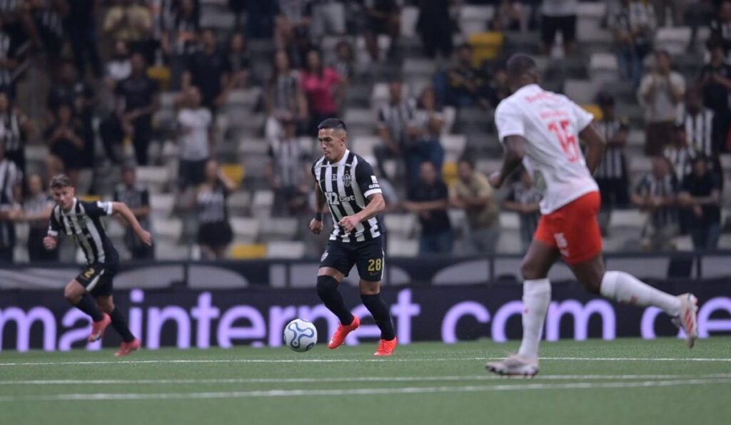Atlético Mineiro Tahan Bragantino di Arena MRV Sul-Americana
