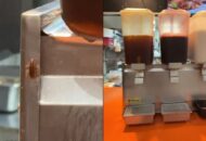 Kecoak Merayap di Dispenser Minuman Restoran Picu Perdebatan Kebersihan