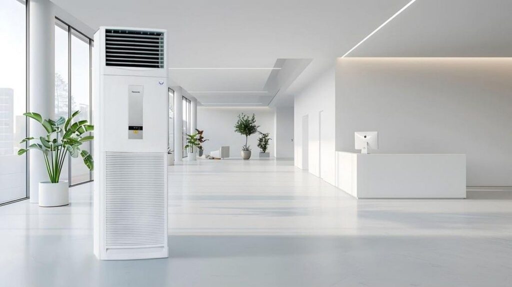 Panasonic Lokal Memproduksi AC Floor Standing PB5 Seri Indonesia