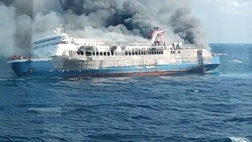 KM Mutiara Sentosa 2 Terbakar di Sumenep Empat Penumpang Tewas
