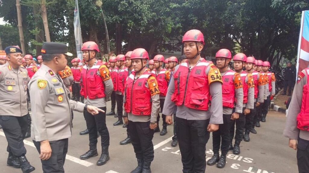 Polda Metro Jaya Gelar Apel Kesiapsiagaan Bencana Musim Kemarau
