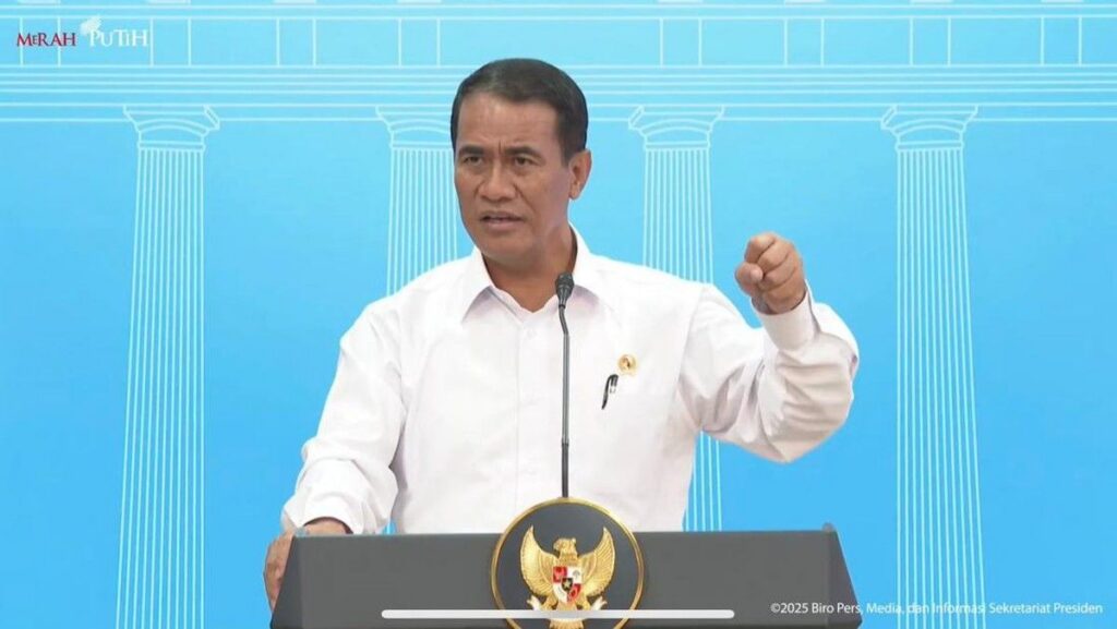Mentan Amran Berantas Mafia Beras Fortifikasi Palsu di Kementerian Pertanian