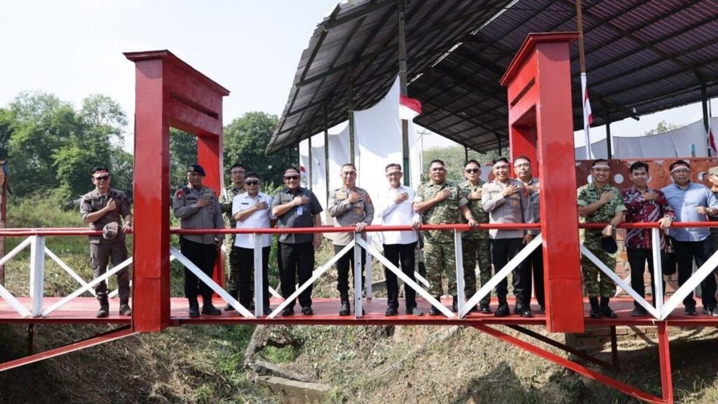 Polda Sumsel Hadirkan 81 Jembatan Merah Putih Presisi