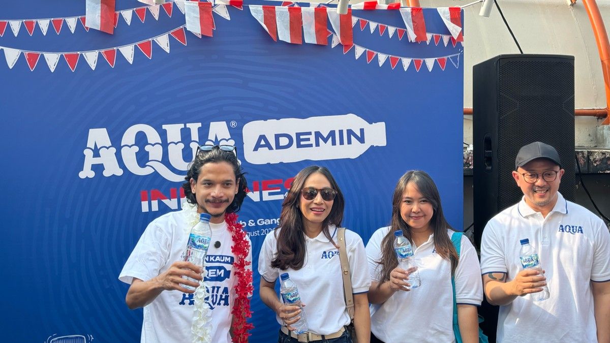 AQUA Gelar Pesta Kaum Adem Sambut Kemerdekaan di Blok M