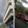Gedung Ruko Central Cikini Kebakaran Dua Puluh Mobil Damkar Diterjunkan
