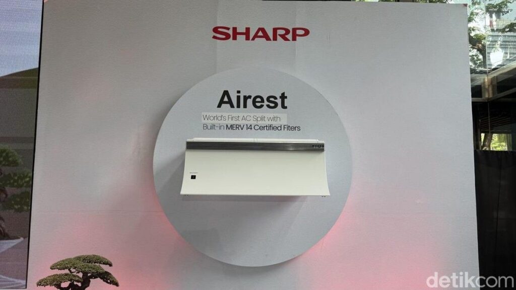 Sharp Rilis AC Airest Berteknologi Penjernih Udara MERV 14