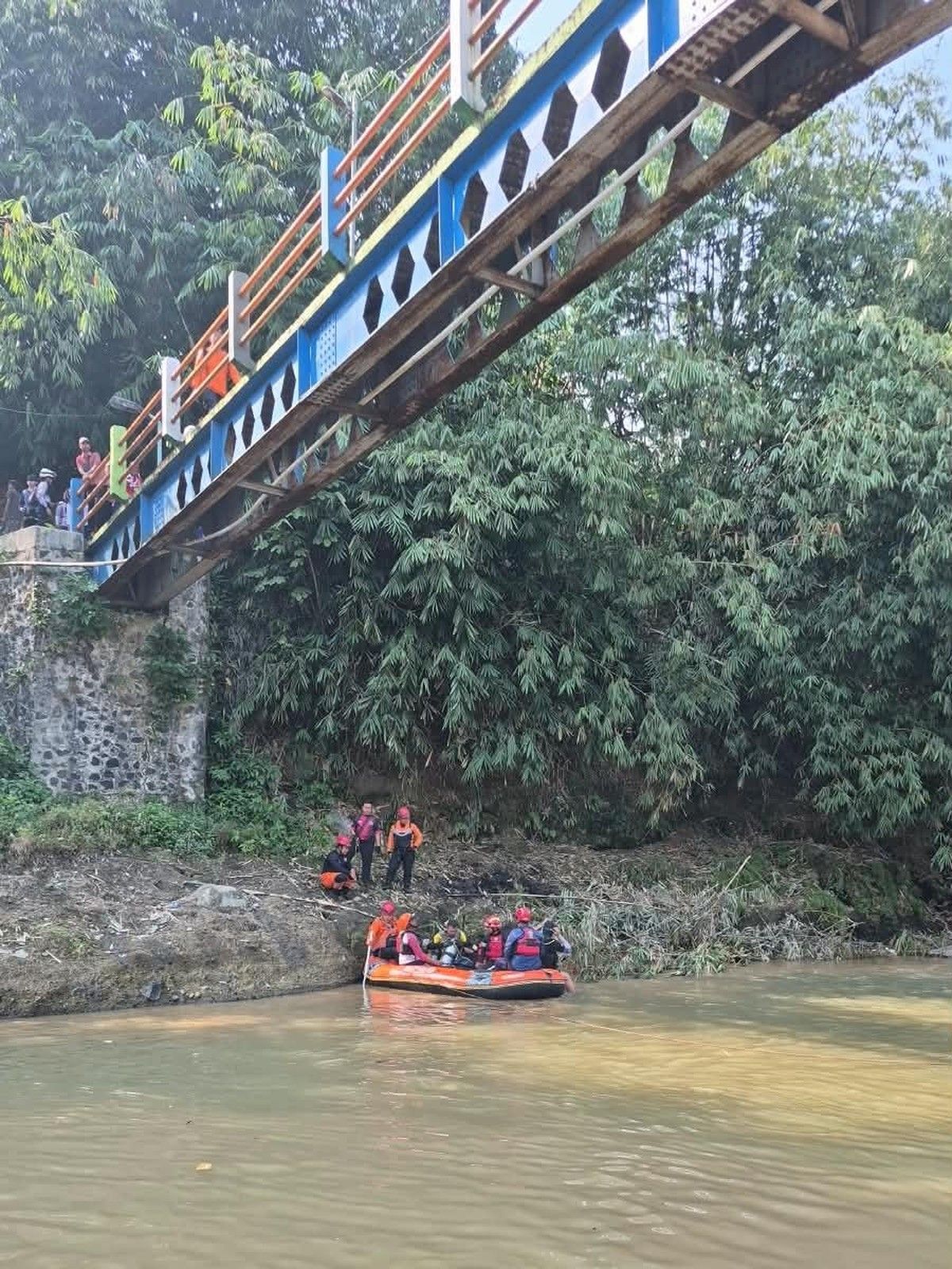 ASN Pemkot Bogor Hilang Diduga Terjatuh ke Sungai Cisadane